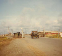 Main gate at Dong Tam.