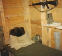 My bunk in one of the two enlisted hootches in the ATF-211 
compound at Dong Tam.